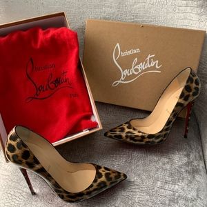 Christian Louboutin So Kate 120 Leopardino